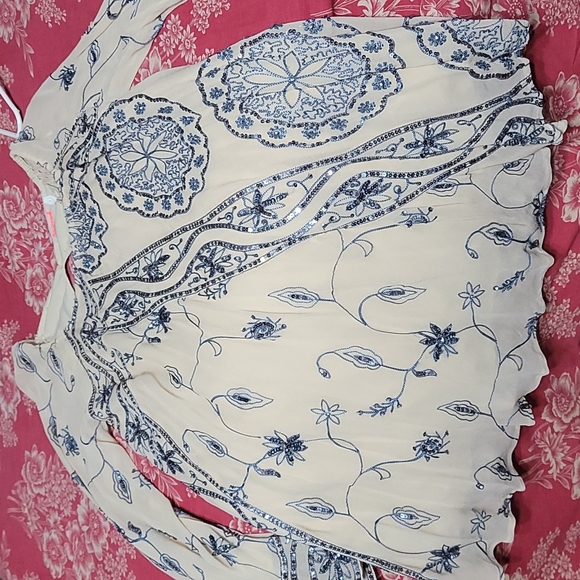 ❗️Free People Beloved Georgette NWT $350 SIZE 10 - Picture 7 of 9